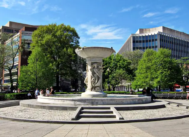 View of the Dupont Circle area in Washington, DC — highlighting neighborhoods where Pro Mobile Locksmith provides trusted home, car, and business locksmith services.