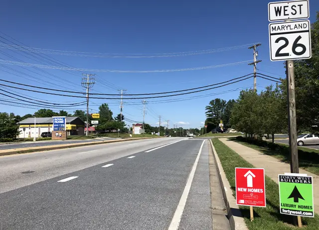 Image of Eldersburg in Carroll County, MD indicating locksmith service available in the area