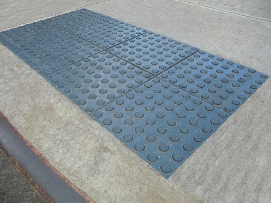 Step-Safe ADA Compliant Detectable Warning Tile